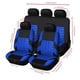 thumbnail image 4 of Juego completo de fundas para asientos de coche, asiento delantero dividido, asiento trasero, universal, de tela, para SUV, sedán, furgonetas, fundas interiores para automóviles, 4 of 5