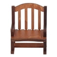 thumbnail image 2 of Chair Dollhouse Rocking Chair 1:12 Scale Composite Wood High Simulation Miniature Rocking Chair for 1:12 Dollhouse, 2 of 7