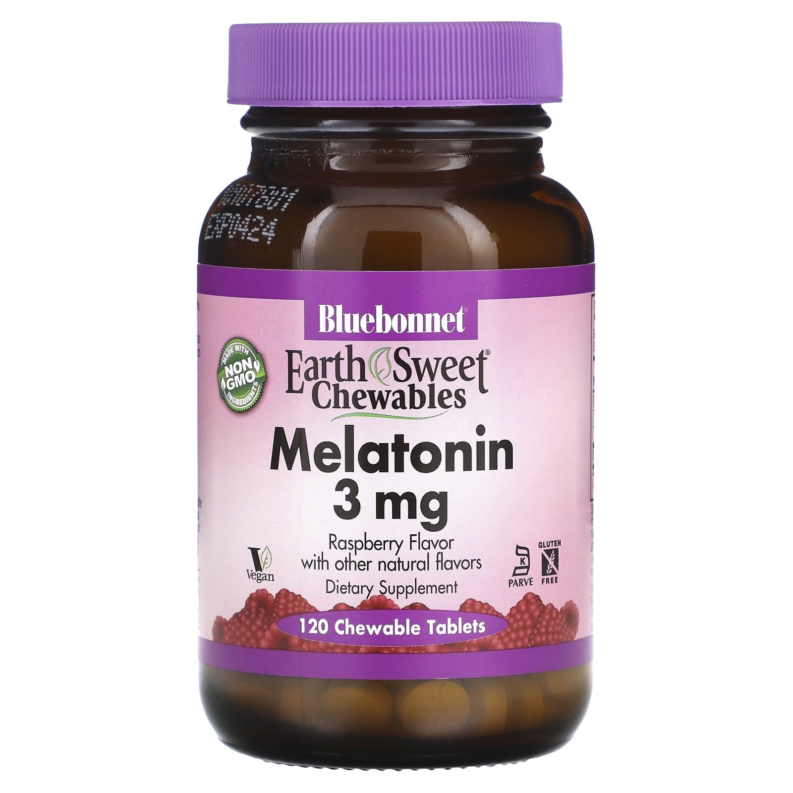 Bluebonnet Nutrition Earthsweet Chewables Melatonin 3 mg 120 Chwbls