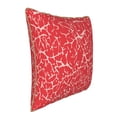 thumbnail image 2 of Haiem Beef2 Print Velvet Soft Solid Decorative Square Throw Pillow Covers Set with Elegant Piping Christmas Cushion Case for Sofa Bedroom Car-20"x20", 2 of 8