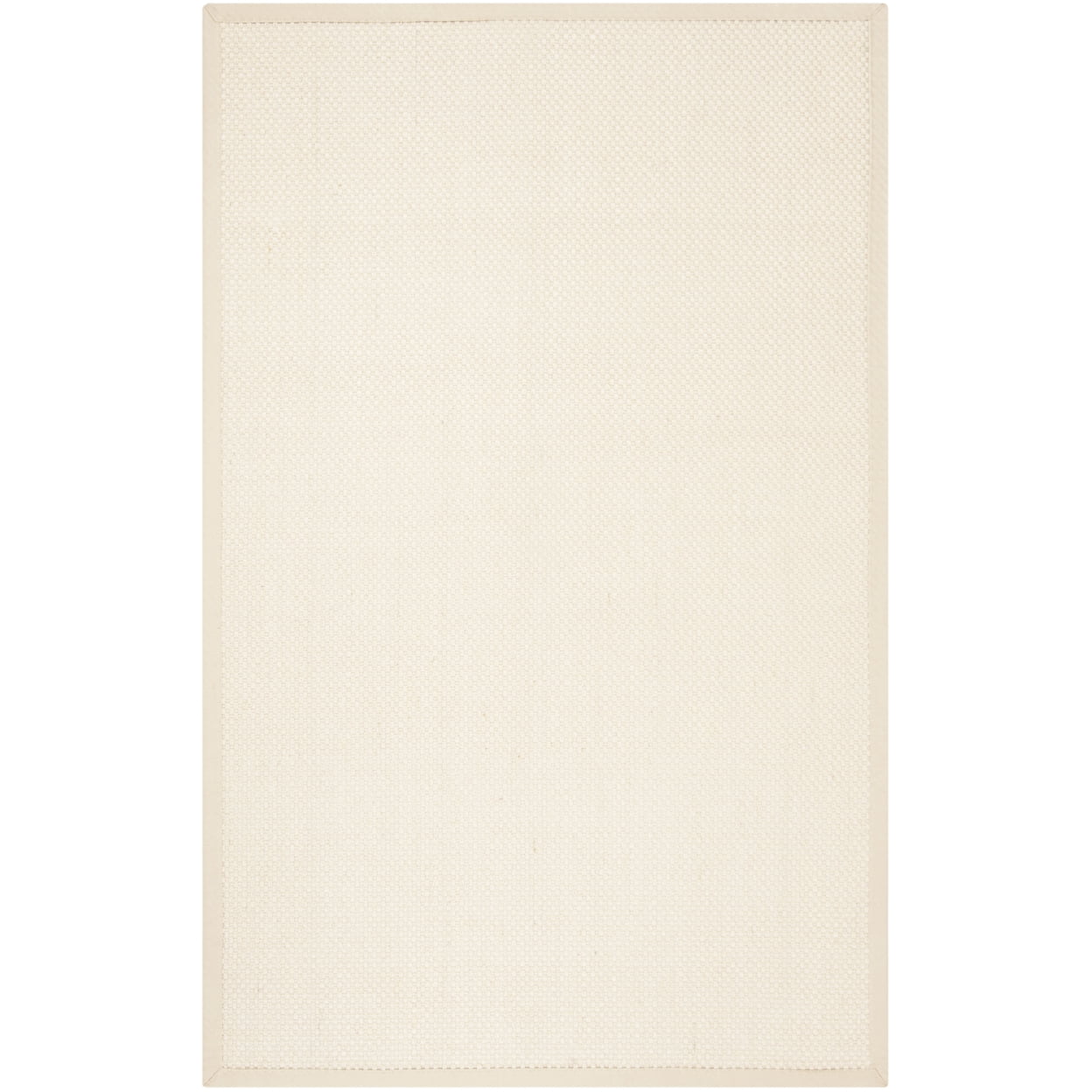 SAFAVIEH Natural Fiber Clarissa Solid Sisal Area Rug, Ivory/Light Beige, 8' x 10'