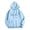 b-Light Blue, variant on Graphic Hoodies for Women Fall Winter Long Sleeve Positive Message Hooded Sweatshirt with Pockets Pullover Tops