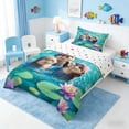 thumbnail image 2 of Manfei Cute Otter Twin Comforter Sets for Kids Boys and Girls, Animal Print Bedding Set, Polka Dots Reversible 2 Pieces, 1 Comforter and 1 Pillowcase, 2 of 6
