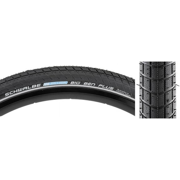 Schwalbe Big Ben Plus W Tire, 26 x 2.15" Black