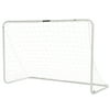 Franklin Sports Backyard Portable Soccer Goal - Competition Steel All Weather - 4' x 6' - White