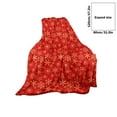 thumbnail image 4 of Xuniizn Christmas Blanket for Couch, Soft Christmas Throw Blanket, Warm Thicken Flannel Sherpa Blanket Microfiber Machine Washable for Bedroom, Fleece Blanket, Christmas Decorations for Home, 4 of 7