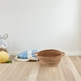 thumbnail image 4 of WEAVILUX Khaki Handwoven Wicker Basket for Rustic Decor, Photography Props, Storage, and Shelf Display Organizer, 4 of 7