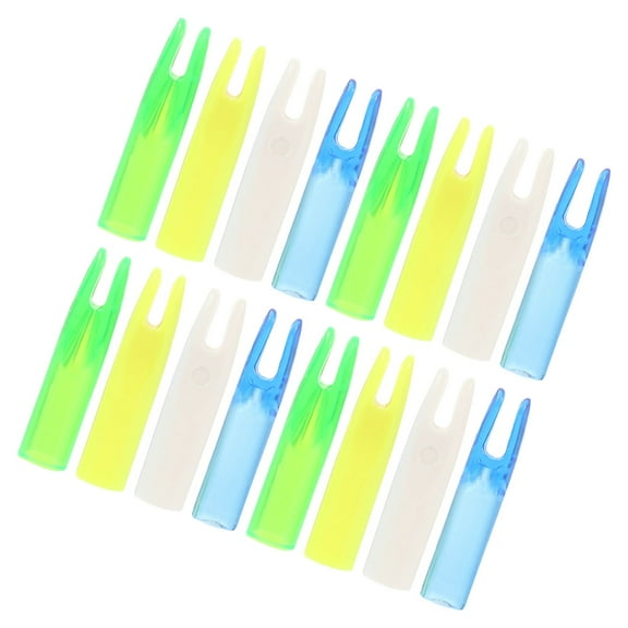 FRCOLOR 16 Pcs Outdoor Arrows End Accessories 3.50X1.70X0.50CM