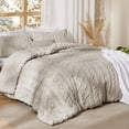 thumbnail image 2 of Juego de edredón Bedsure con mechones, estilo bohemio, extragrande, cama de matrimonio, 2 of 8