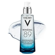 Vichy Mineral 89 Fortifying & Hydrating Daily Skin Booster | Pure Hyaluronic Acid Serum For Face | Plumps & Hydrates | Repairs Skin Barrier| Lightweight Moisturizing Gel | Fragrance Free &