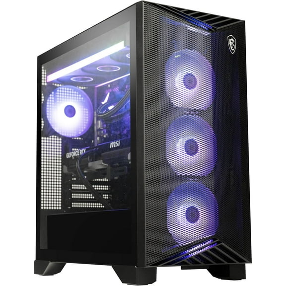 MSI Aegis ZS2 Gaming Desktop: AMD Ryzen R9-7900X, GeForce RTX 5070, 32GB DDR5, 2TB M.2 NVMe, Liquid Cooling, VR-Ready, WiFi 7, Windows 11 Home: C7NVP-1435US