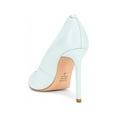thumbnail image 3 of Schutz Lou Soft Sky Slip On Pointed Toe Slimmed-Down Stiletto Heel Pumps (Soft Sky, 7), 3 of 5