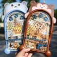 thumbnail image 2 of Lubelski Pinball Game Classic Educational Toy Random Color Cute Animal Frog Shape Pinball Machine for Kids, 2 of 8