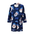 thumbnail image 4 of Christmas Family Pajamas Matching Set Santa Claus Print Tops and Shorts, 4 of 8