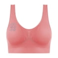 thumbnail image 2 of Ladies Traceless Comfortable Wireless Breathable Gathering Bra with Removable Padding for Daily Wear and Sleep, 2 of 6