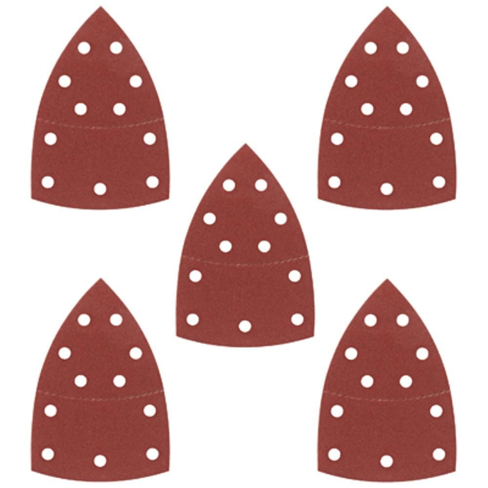 SKIL Octo Mulit-purpose Sandpaper, 60-80-120 Grit, 5 Pack, 60/80/120 Grit, 5-pack