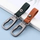 thumbnail image 2 of Llavero cuadrado de gamuza de metal, accesorio creativo para llaves tejidas de bricolaje, llavero colgante de cintura para hombre para coche, 2 of 6