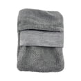 thumbnail image 1 of Bolsa para quitar arena, práctica y suave manopla para surfear y actividades al aire libre en verano. Gris, 1 of 8