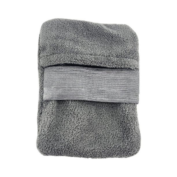 Bolsa para eliminar la arena, toallitas limpiadoras, accesorios de playa compactos y respetuosos con la piel, toallitas para la arena Gris