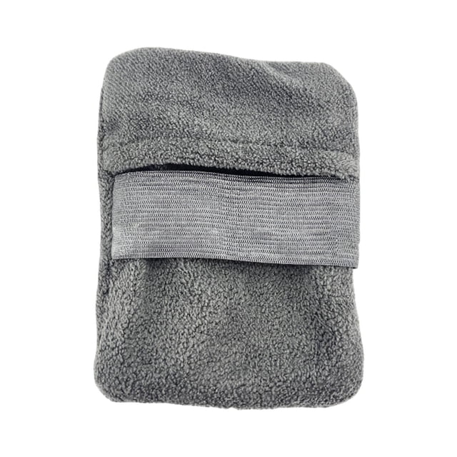 Bolsa para quitar arena, práctica y suave manopla para surfear y actividades al aire libre en verano. Gris