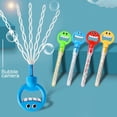 thumbnail image 4 of Deeceymbur Bubble Wand with 32 Holes Smiling Face Design Refill Included Outdoor Fun Easy Operation, 4 of 5