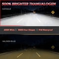 thumbnail image 5 of Compatible with Chevy Cruze 2016 2017 2018 2019 LED Headlight KIT High Low Beam Combo Bulbs (Pack of 4) , 6500K White 10,000LM Super Bright, Plug and Play, 5 of 11