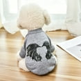 thumbnail image 4 of Walbest Dog Shirt Warm Clothes for Pet Puppy T-Shirts Dogs Doggy Costumes Cat Clothing Vest, Black, L, 4 of 7