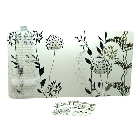 

Upward Bound Dandelions Themed White Placemats and Coasters Set