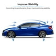 thumbnail image 5 of For 2016-2021 10th Honda Civic Rear Window Spoiler Wing Glossy Black, 5 of 9