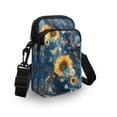 thumbnail image 3 of HELLHERO Sunflowers Shoulder Bag Polyester Double Deck for Daily Use, 3 of 7