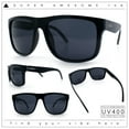 thumbnail image 2 of Classic Kush Mens Fancy Sport Horn Rim Plastic Manly Sunglasses Shiny Black - Black, 2 of 8