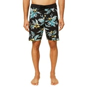 O'Neill Mens Hyperfreak 19 inch boardshorts Papa Seans Black 28