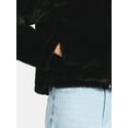 thumbnail image 4 of No Boundaries Faux Fur Jacket, Women's, 4 of 5