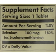 Selenium Yeast Free 100 mcg - 100 Tablets