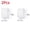 2PCS WHITE, variant on Portable Mesh Pop Up Laundry Hamper Wide Opening Breathable Collapsible Space-Saving Laundry Basket Dorm Travel Bathroom Items