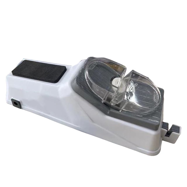 SXcggal Electric Sharpener Sharpener For Home Sharpener 5 Seconds For Quick Sharpening Polishing With Protective Cover (Power Cord Interface Style) Healthy Unbreakable Multitaskig Cookware