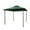 Forest Green, variant on Square Vented Canopy Gazebo