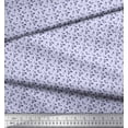 thumbnail image 3 of Soimoi Polyester Crepe Fabric Leaves & Floral Shirting Print Sewing Fabric Yard 52 Inch Wide, 3 of 3