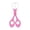 Pink, variant on YIGOUMY - 5.5" Insect Catcher Scissors, Safe Bug Pickup Tool, Non-Toxic Tweezers for Backyard Exploration, Nature Study (Blue)
