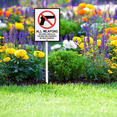 thumbnail image 3 of Caution Safety Sign All Weapons Prohibited Sign with Stake 7x8.8inch Aluminum Outdoor Decoration Sign Rustproof Sturdy Aluminum Sign for Outdoor Use Easy Install Set of 1, 3 of 6