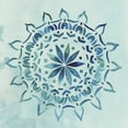 thumbnail image 2 of Popp, Grace 26x26 Black Ornate Wood Framed with Double Matting Museum Art Print Titled - Watercolor Mandala III, 2 of 4