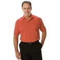 thumbnail image 1 of BlueGeneration Mens Short Sleeve Superblend Pique No Pocket - Coral Small Solid, 1 of 1