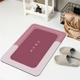 thumbnail image 1 of Absorbent Bath Mat Toilet Floor Carpet Non Soft Rug For Bathroom Kitchen Bedroom, 1 of 3