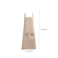 thumbnail image 2 of Kitchen Tools Waterproof And Oil Proof High Value Uncomplicated Solid Color Home Kitchen Cooking Waist Restaurant Gardening Work Clothes, 2 of 2