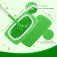 thumbnail image 3 of Qianfeng Reusable Mop Pads Refill, Washable Microfiber Pads for Wet/Dry Mop, 4 Pack, 3 of 6