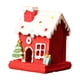 thumbnail image 2 of Adornos navideños para pasteles, casitas brillantes, pequeños paisajes, muñecas, figuritas, adornos de escritorio, regalos con composición., 2 of 6
