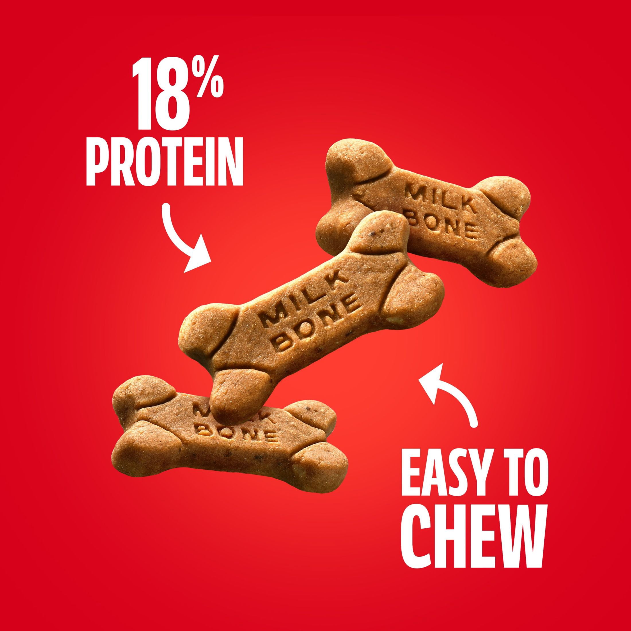 (2 pack) Milk Bone Soft & Chewy Dog Treats, Made with Real Chicken, 5.6 Ounce Pouch