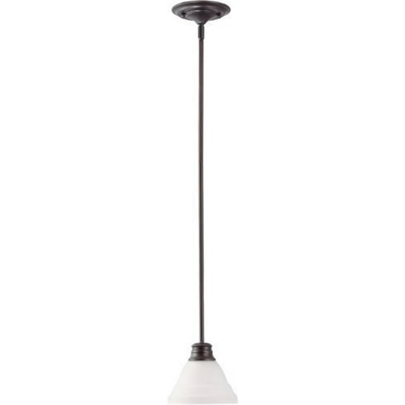 Nuvo 60-3172 - Empire - 1 Light 7" Mini Pendant w/ Frosted White Glass