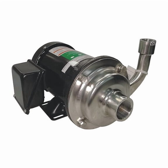 Dayton Pump,  1 HP, 208-230/460V, 5.3-5.0/2.5 Amp 4JMX3