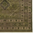thumbnail image 3 of Linon Home DÃ©cor Serape Area Rug Collection, Green and Ivory, 8' x 10.6', 3 of 4